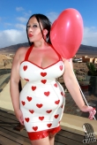 Latex Kleid Queen of Hearts