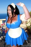 Latex Outfit Summer Maid