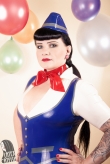 Latex Uniform Hot Stewardess